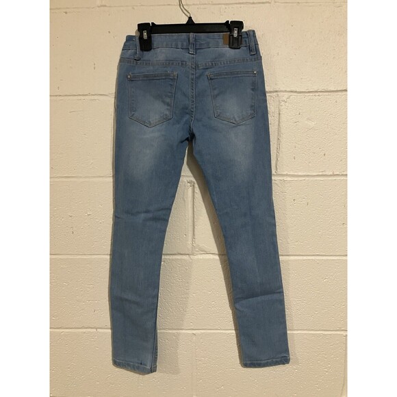 ELV Girl’s Jeans Size 12 Slim Straight Mid Rise Lined - Picture 7 of 9